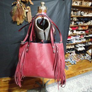 Calvin Klein Tassle Leather  Tote